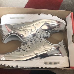 Chrome air max 90 sz 12